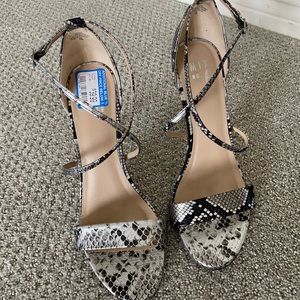 Snakeskin Heels